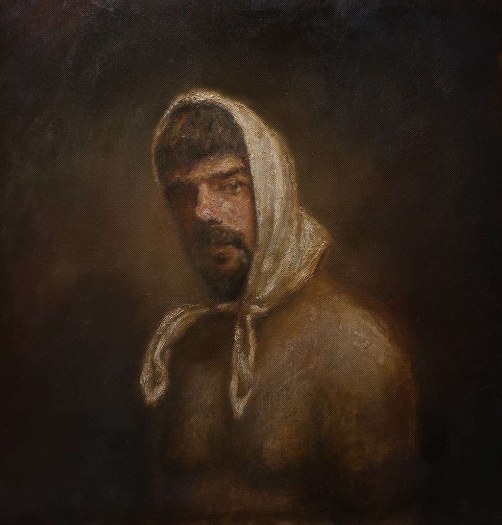 Självporträtt med huivi